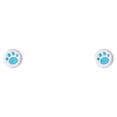 thumbnail image 4 of Moyic Tapas de empuñaduras para pulgar cómodas antideslizantes con forma de pata de gato cubierta de palanca de mando accesorio de azul sobre blanco 2Conjunto, 4 of 6