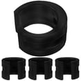 thumbnail image 1 of IFANLANDOR 4pcs Rear Fork Chain Anti-Collision Ring Rubber Black Bike Accessory, 1 of 8
