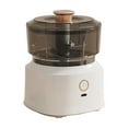 thumbnail image 2 of Garlic Chopper Mini Food Processor Wireless Portable Vegetable Mincer | USB Rechargeable | 350ml Capacity | Stainless Steel Blades | For Garlic Onion Meat Spices | Easy Clean | 1 Pack, 2 of 9