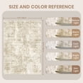 thumbnail image 5 of Roxstand Washable Rugs 8x10, Abstract Distressed Area Rugs for Living Room, Non Slip Accent Bedroom Rug (8'x10', Beige), 5 of 11