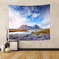 thumbnail image 5 of PBOBRIICH Mountain Lake Tapestry Idyllic Scenery Tapestry for Bedroom Lavender Tapestry Wall Hanging for Room,50Wx60L, 5 of 5