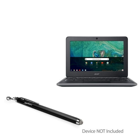 BoxWave Acer Chromebook 11 (C732) Stylus Pen, [EverTouch Capacitive Stylus] Fiber Tip Capacitive Stylus Pen for Acer Chromebook 11 (C732) - Jet