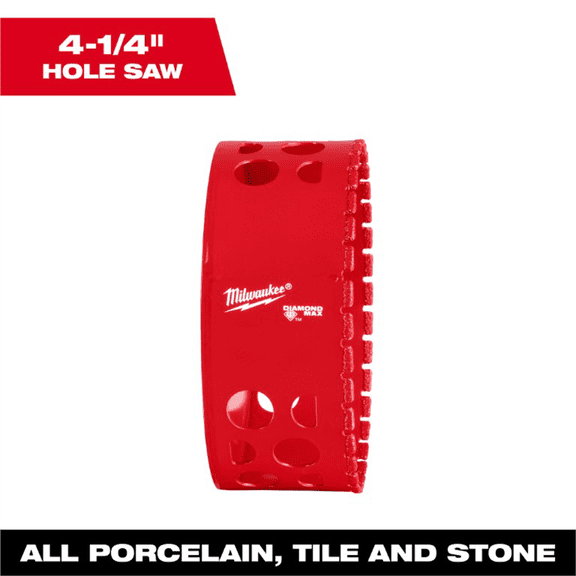 Milwaukee Tool  4-1/2 Inch Diamond Max Hole Saw