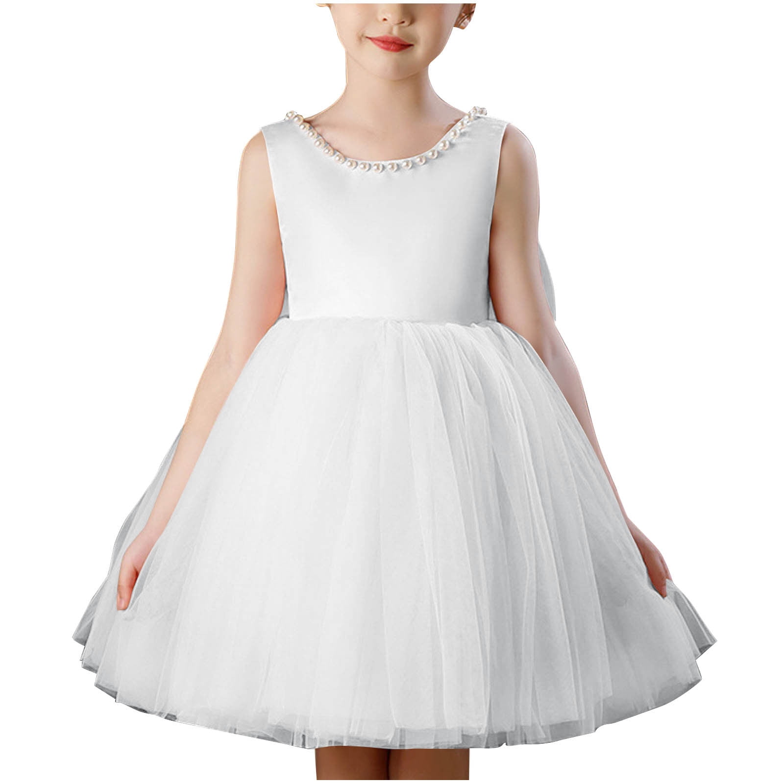été décontractée pour bébé fille avec chapeau imprimé fruits robes fluides sans manches bretelles col rond jupes élégantes nœud froncé tenues légères