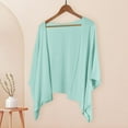 thumbnail image 4 of Women's Lightweight 3/4 Sleeve Cardigan with Loose Front Opening, 4 of 4
