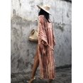thumbnail image 3 of Swimsuit Coverup for Women Beach Kimono Bathing Suit Cover Ups Long Lightweight Summer Cardigan, 3 of 4
