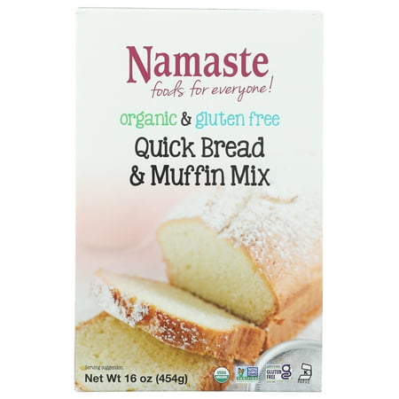 Namaste Foods, Gluten Free, Organic, Quick Bread & Muffin Mix, 16 oz. Box