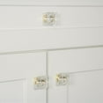 thumbnail image 7 of Grandeur Carr-Crys-Knob Carre 1-1/4” Square Crystal Cabinet Knob - Bronze, 7 of 7