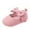 Pink, variant on Meresysid Infant Newborn Shoes Summer Cute Knitted Bow Wool Shoes Non-slip Baby Walking Shoes