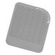 thumbnail image 3 of Jumpingount Bolsa de alfombrilla resistente al calor de silicona para rizador de pelo, alisador de pelo multifunción, alfombrilla de silicona para plancha Cuidado del cabello gris Jumpingount CE000433-01, 3 of 6