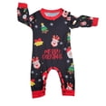thumbnail image 5 of Pijamas familiares estampados para bebés, niños y niñas, con perro, letras europeas, Navidad, para padres e hijos, 5 of 5