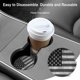 thumbnail image 4 of Posavasos Absorbentes Con Diseño De Bandera Americana, Color Negro Y Gris, Para Coche, Posavasos De Piedra De Cerámica, Juego De Posavasos Para Mujeres Y Hombres De 2.56 Pulgadas (Paquete De 2), 4 of 4