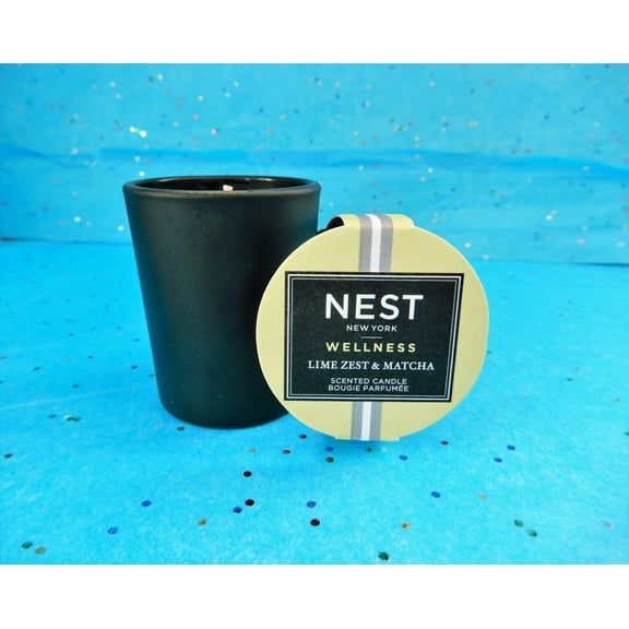 Nest NEST Mini Votive Candle Lime Zest& Matcha
