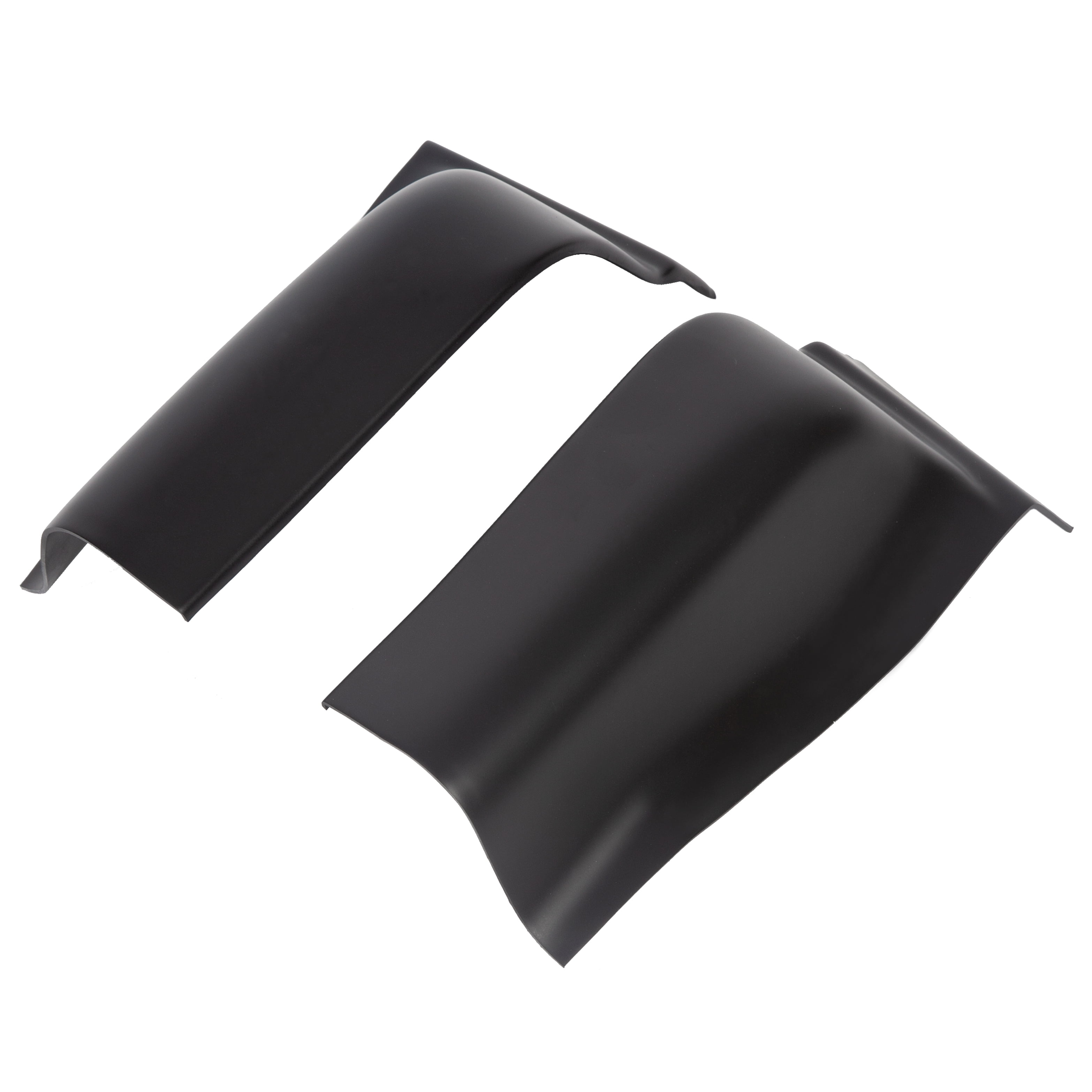 Kojem Black ABS Plastic Cab Corner Covers for 2004-2008 Ford F150 Crew Cab 05 06 07