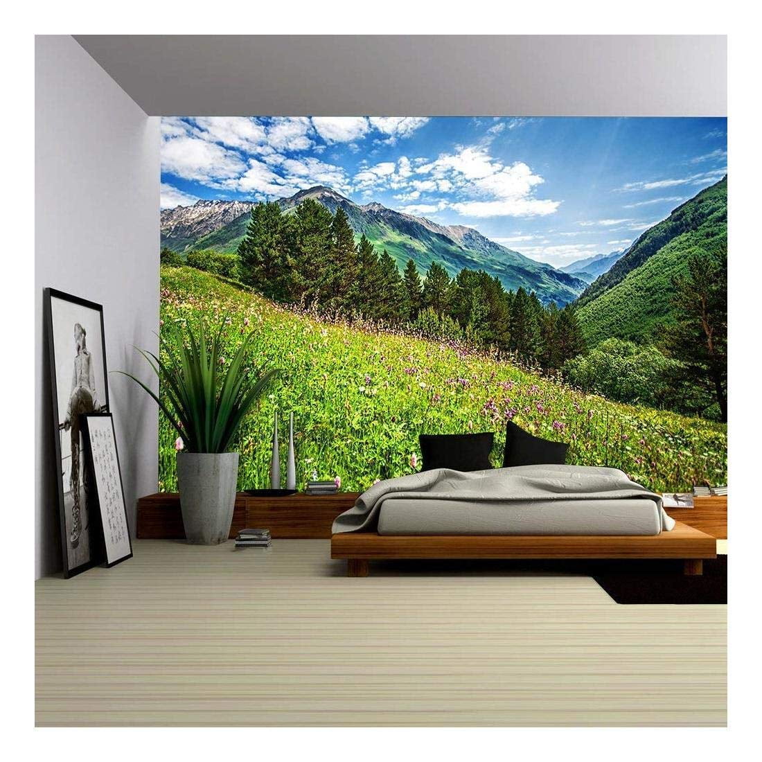 Wall26 Beautiful Meadow On Cheget Mount Bright Pink Flowers On A Mountains Field Removable Wall Mural Self Adhesive Large Wallpaper 66x96 Inches Walmart Com Wall26 Beautiful Meadow On Cheget Mount Bright Pink Flowers On A Mountains Field Removable Wall Mural Self Adhesive Large Wallpaper 66x96 Inches Walmart Com