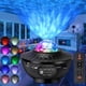 thumbnail image 1 of Proyector de galaxias, luz de noche estrellada con altavoz Bluetooth para decoración de dormitorio, proyección de olas del océano controlada por aplicación, 1 of 5