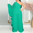 thumbnail image 5 of RWJDXD Robe Grande Taille pour Femmes 2024 Robe d'Été Imprimée Vintage Manches Évasées 3/4 Robe de Soirée Mini Bohème Vestido Robe de Plage, 5 of 5