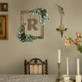 thumbnail image 4 of BKER Wooden Alphabet Wreath For Wall Home Living Room Bedroom Decorative Letter Sign With Hook And Rope For DIY Word Display, 4 of 4
