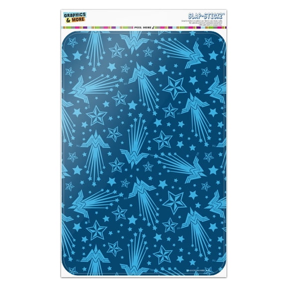 Wonder Woman Movie Blue Pattern Home Business Office Sign