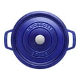 thumbnail image 2 of STAUB La Cocotte Cocotte Ronde en Fonte de 3,7 L, Bleu Foncé, 2 of 7