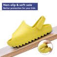thumbnail image 3 of Toddler Little Kids Slides Sandals Girls Boys Summer Slip-On Lightweight Beach Pool Sandals, 3 of 7