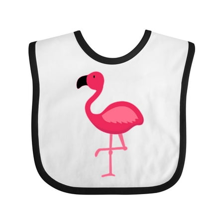 

Inktastic Pink Flamingo Gift Baby Boy or Baby Girl Bib
