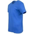 thumbnail image 5 of Gildan Men's Softstyle Cotton T-Shirt, Style G64000, 2-Pack, Royal, Large, 5 of 6