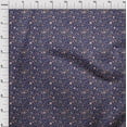 thumbnail image 4 of oneOone Polyester Spandex Navy Blue Fabric Asian Suzani Craft Projects Decor Fabric Printed By The Yard 56 Inch Wide, 4 of 5