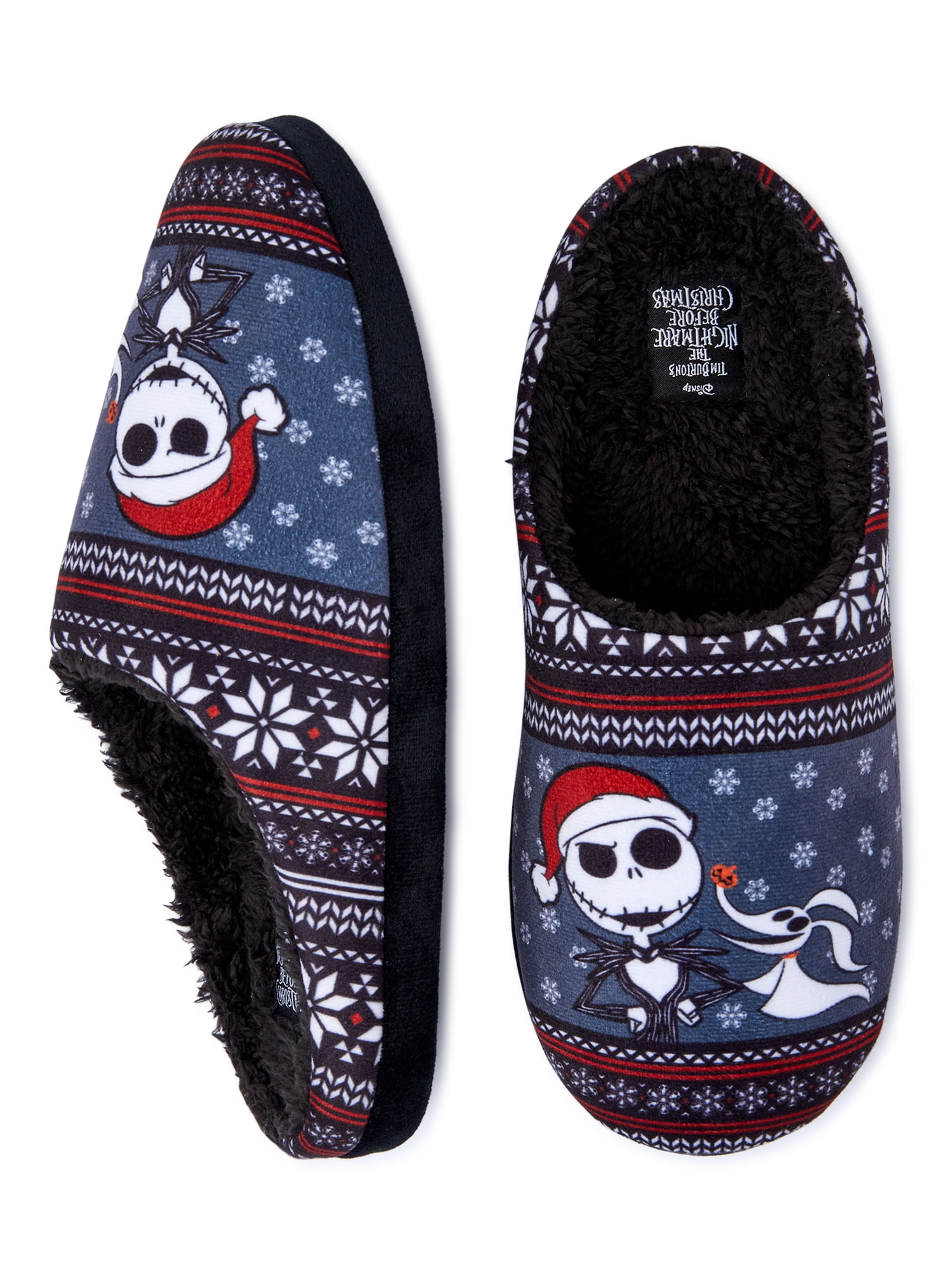 Nightmare Before Christmas Men's Licensed Holiday Slippers - Walmart.com