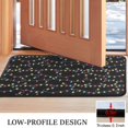 thumbnail image 3 of Multicolor Christmas Light Pattern Door Rugs,Washable Non Slip Door Mats Indoor,Decorative Door Mats,Entry Mat Indoor for Entrance,Bedroom,Kitchen,Bathroom,30"x17", 3 of 6