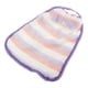 thumbnail image 4 of Toalla de baño de coral con lazo y forro polar coral para colgar en la pared para el baño del bebé Rosado morado, 4 of 8