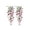 2 Packs#A14, variant on PLYZLE Commercial Grade Artificial Hanging Petunias, 30in UV Resistant Faux Hanging Flowers, Bulk Friendly Fake Trailing Plants for Restaurant Cafe Storefront Decor