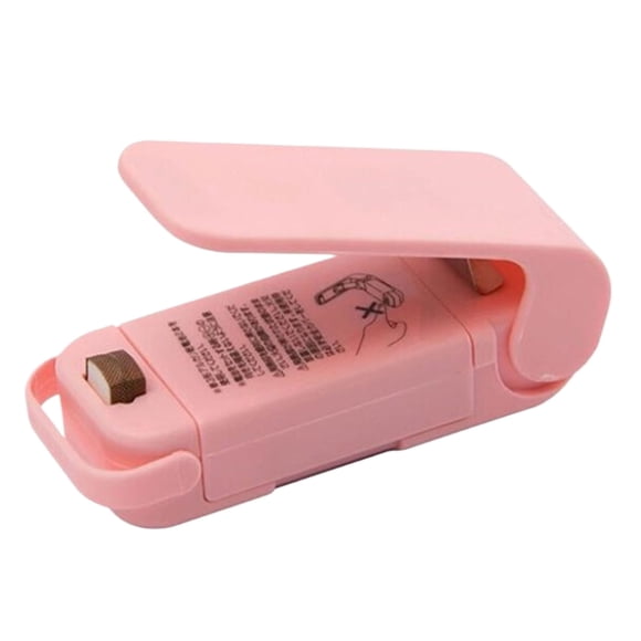 Sellador de Bolsas Manual Wosthever ABS Rosa