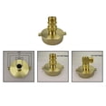 thumbnail image 4 of Brass Fire Hydrant Fitting 2-1/2 Inch  Female X 3/4 Inch GHT Male Hose Adapter, Construction for Firefighting, 4 of 6