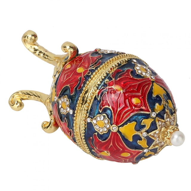 Joyero, Joyero De Huevo Duradero, Anillos Para El Hogar ANGGREK Trinket Box