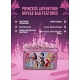 thumbnail image 6 of Disney Princess Kids Duffle Bag 16.5"  Travel & Sports Bag with Zipper Pocket, Mesh Side Pockets & Shoulder Strap, 6 of 8