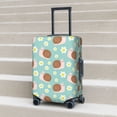 thumbnail image 5 of Snail And Flower Luggage Cover Anti Scratch, Elastic Suitcase Protector Suitcase Covers for Luggage Fits 18-32 Inch Luggage, 5 of 5