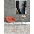 thumbnail image 5 of Amer Rug VEC390203 2 x 3 ft. Vector Modern Hand-Tufted Rug, Aqua, 5 of 5