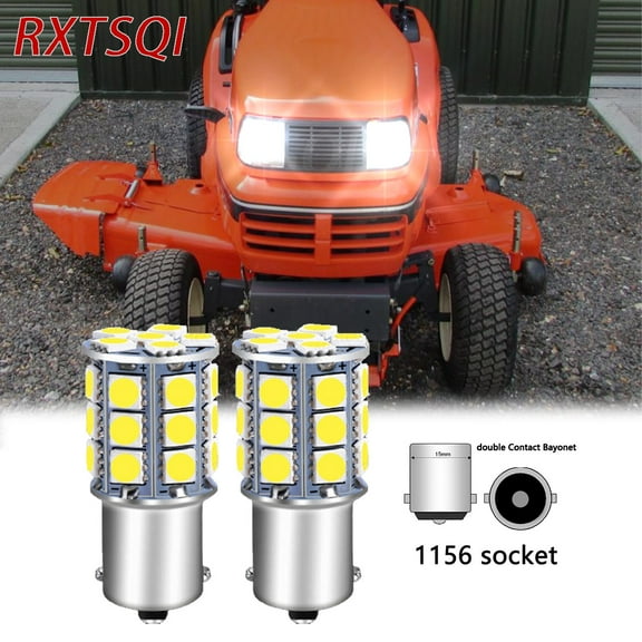 2 Blinding SUPER LED bulb For Kubota G2160 G2460 T1460 T1560 T2090 mower tractor