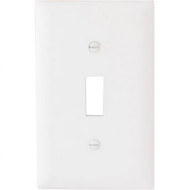 Pass & Seymour TP1WCP10 Wall Plate, 1 Gang, White