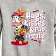 thumbnail image 3 of Paw Patrol - Hugs Kisses Pup Treats - Toddler And Youth Crewneck Fleece Sweatshirt, 3 of 6