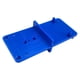 thumbnail image 4 of Plantilla para bisagra de puerta ajustable, herramienta para herrajes de gabinetes, plantilla para perforar bisagras Azul, 4 of 6