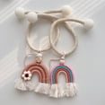 thumbnail image 6 of Necvior 2Pack Curtain Tiebacks Rainbow Tasseled Curtain Hooks, Curtain Holders Holdbacks, 6 of 21