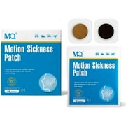 MQ 42ct Motion Sickness Patches Non Drowsy, Sea Sickness Patches for Cruise Travel Essentials, Waterproof Patch Behind Ear for Car Airplane Altitude Sickness, Long Last 72H