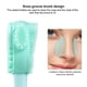 thumbnail image 5 of Limpiador facial, cepillo de limpieza facial de silicona suave, esponja de lavado, masaje de poros, eliminación de puntos negros, exfoliante para grasa sensible seca y todo tipo de piel (azul), 5 of 7