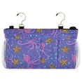 thumbnail image 5 of Ryvnso Bedside Caddy Octopus and Starfish Bedside Storage Bag Hanging Organizer, 5 of 8
