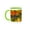 Green/White, variant on 3drose, Usa, Eastern Washington. Cabernet Sauvignon Grapes., 15oz Mug