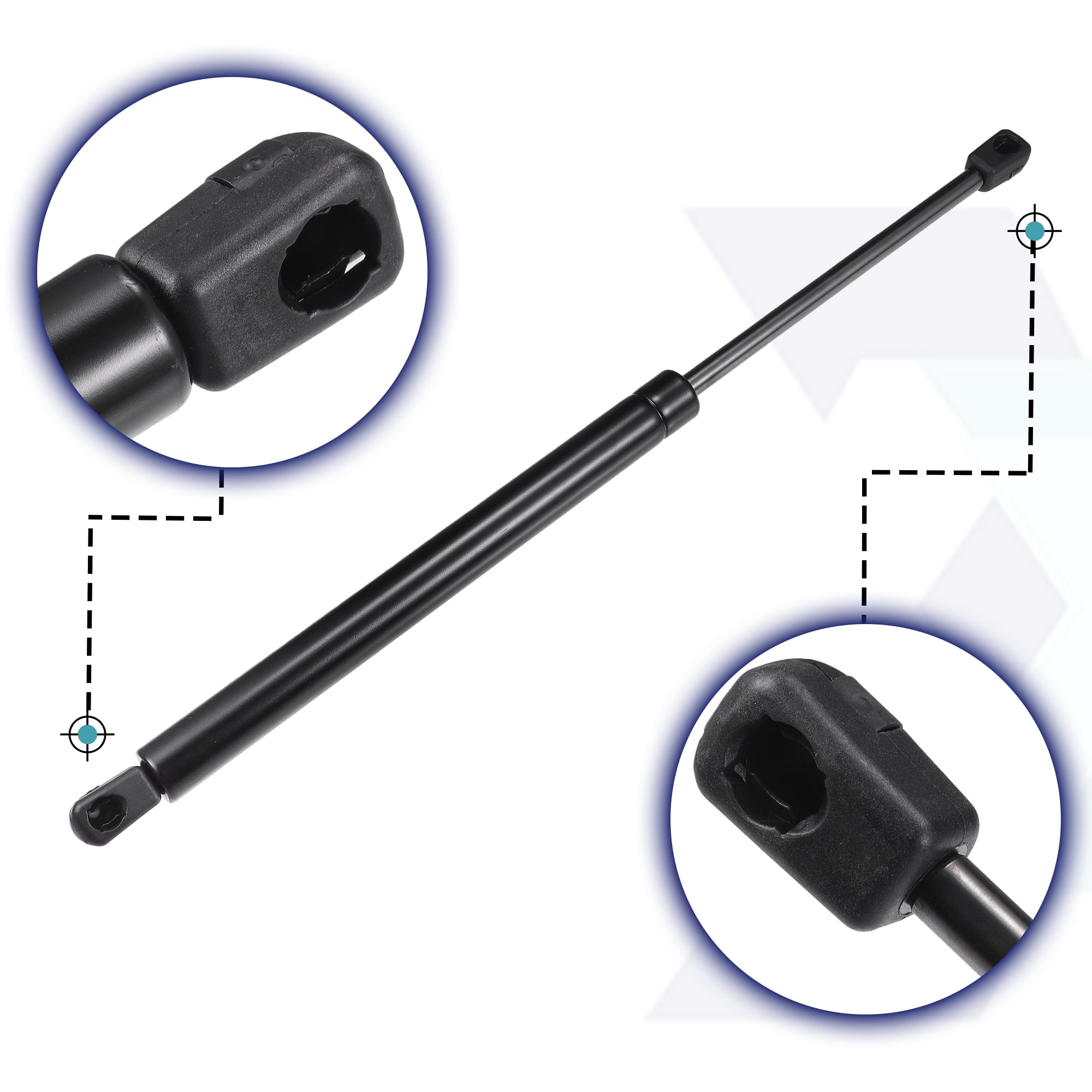 Unique Bargains 2Pcs Rear Hatch Lift Supports Struts for Renault Twingo I 1993-2007