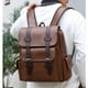 thumbnail image 3 of Bolsa de almacenamiento en liquidación, mochila de cuero para portátil para hombre, mochila para trabajo, negocios, viajes, oficina, universidad, mochila informal para portátil de 15,6 pulgadas,, 3 of 5