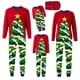 thumbnail image 1 of Pijamas navideños familiares a juego, conjunto de pijama con estampado de árbol de Navidad (camiseta y pantalón) para bebé/perro/perro/peluche)., 1 of 9